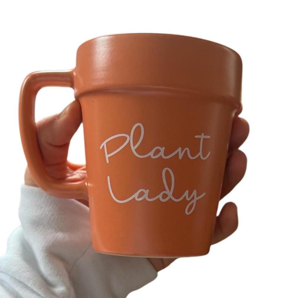 Plant lady coffee mug garden